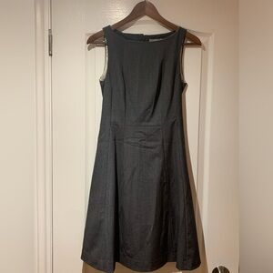 H&M grey a-line dress size US 4